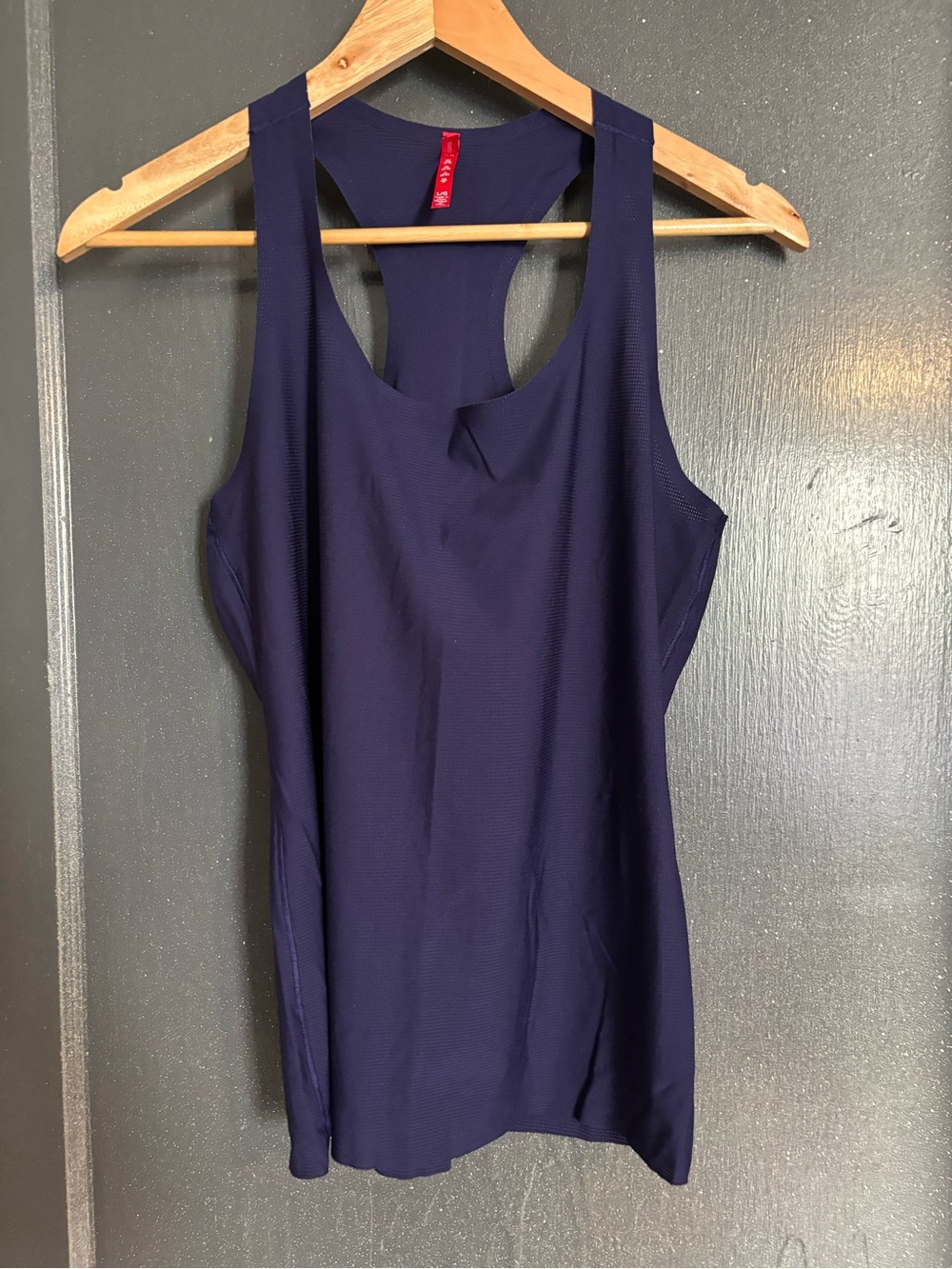 SPANX Navy Racerback Tank Top